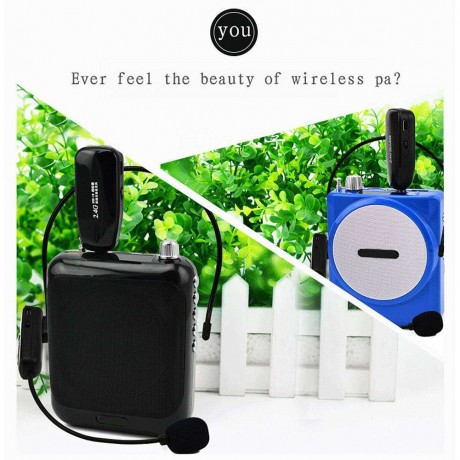 2.4G Wireless Microphone Headset Megaphone Radio Mic