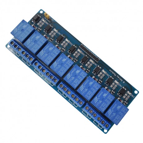 8-Channel 5V Relay Shield Module UNO 2560 1280 ARM PIC AVR STM