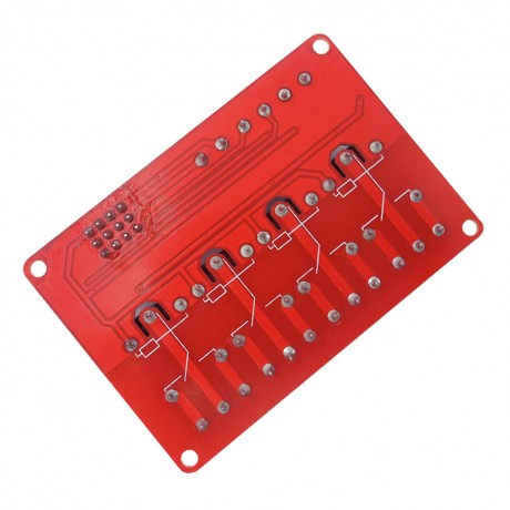 4-Channel 12V Relay Module with Optocoupler HL Level Triger