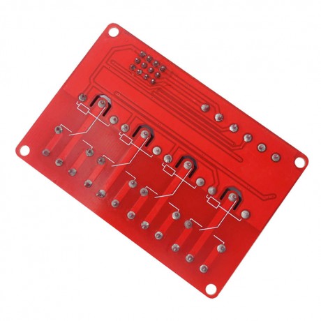 4-Channel 12V Relay Module with Optocoupler HL Level Triger