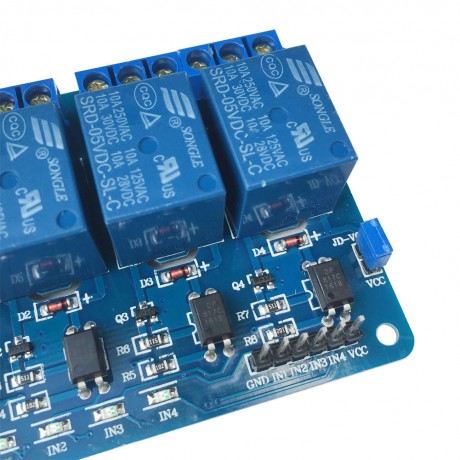 5V Four 4 Channel Relay Module With optocoupler