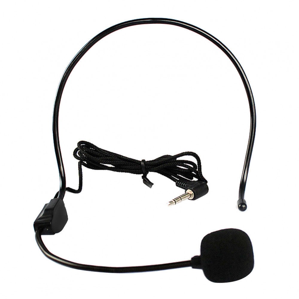 Wired Hands Free Headset Microphone Mic system Megaphone Speaker Teacher