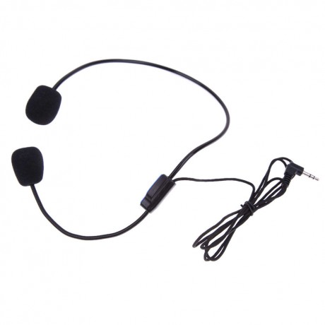 Wired Hands Free Headset Microphone Mic system Megaphone Speaker Teacher