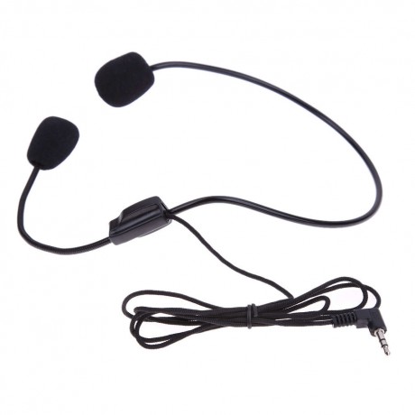 Wired Hands Free Headset Microphone Mic system Megaphone Speaker Teacher