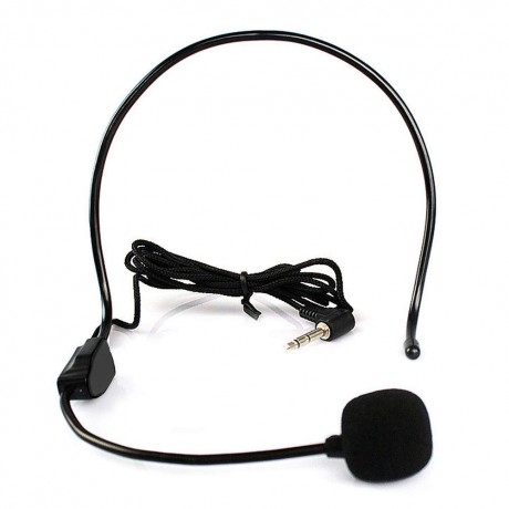 Wired Hands Free Headset Microphone Mic system Megaphone Speaker Teacher