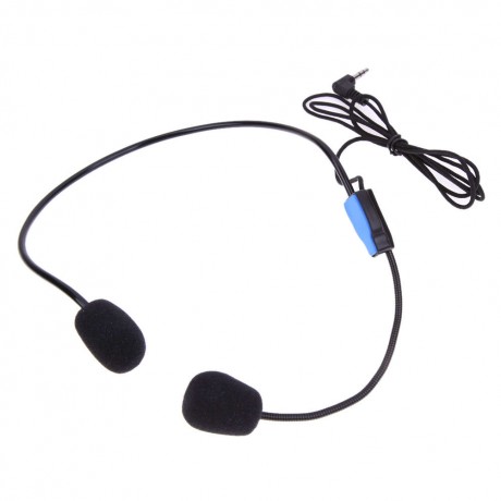 Wired Hands Free Headset Microphone Mic system Megaphone Speaker Teacher