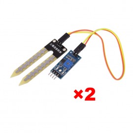 Soil Humidity Hygrometer Moisture Detection Sensor Module Arduino wDupont