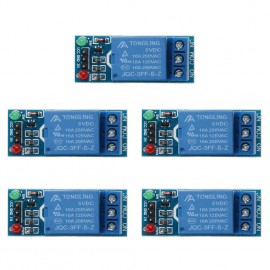 5pcs 1 Channel DC 5V Relay Switch Module