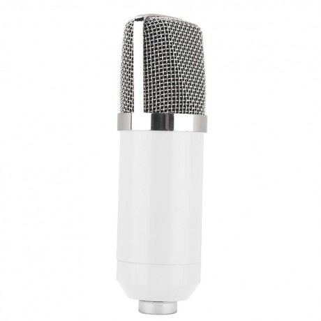 BM-700 Studio Broadcasting Recording Condenser Microphone White