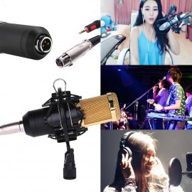 BM-800 Studio Live Streaming Broadcasting Recording Condenser Microphone