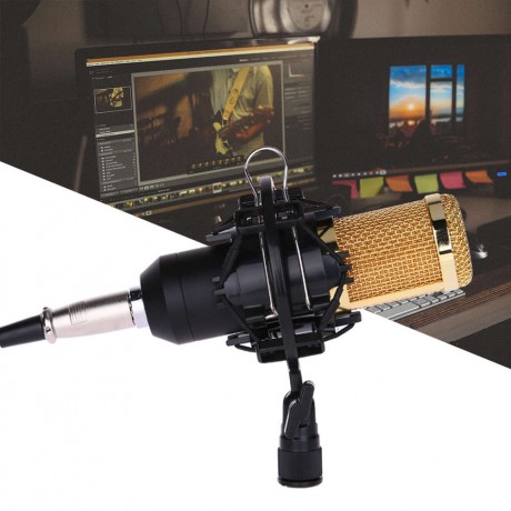 BM-800 Studio Live Streaming Broadcasting Recording Condenser Microphone