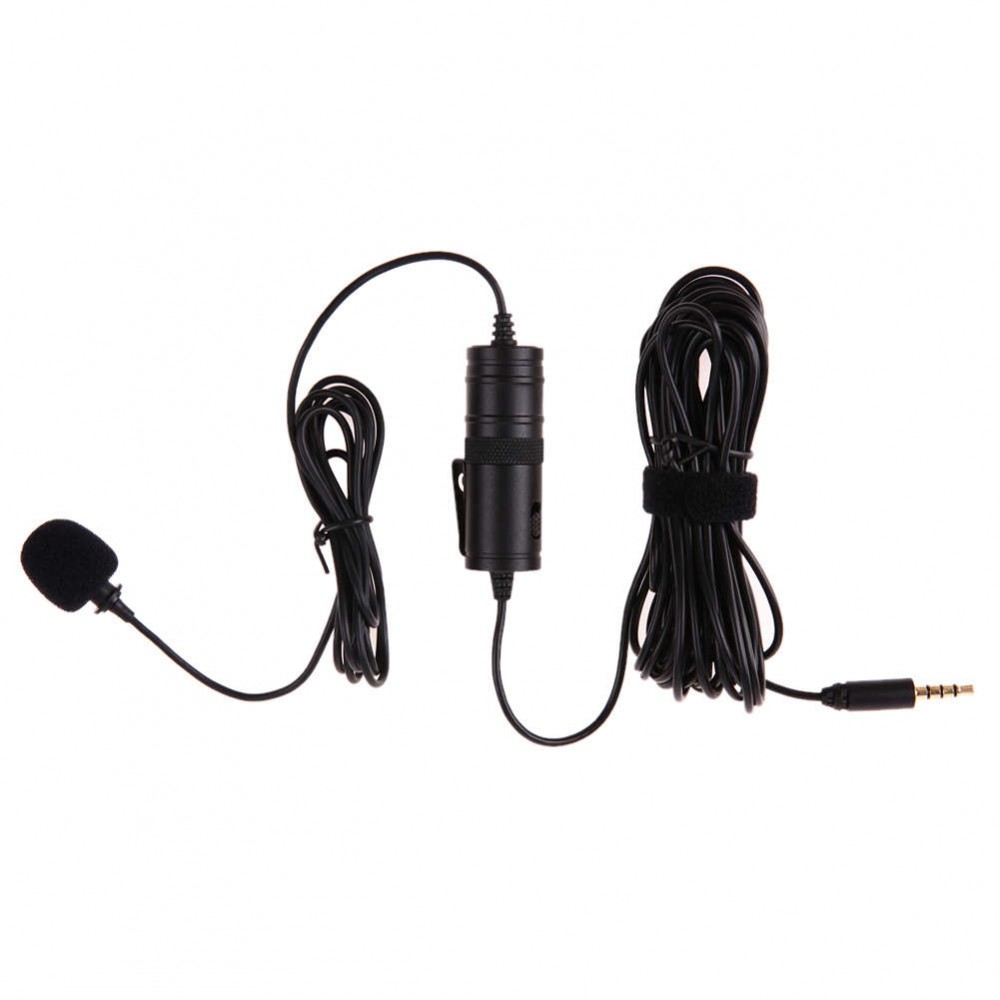 Boya Lavalier Lapel Omnidirectional Condenser Recording Microphone for iPho