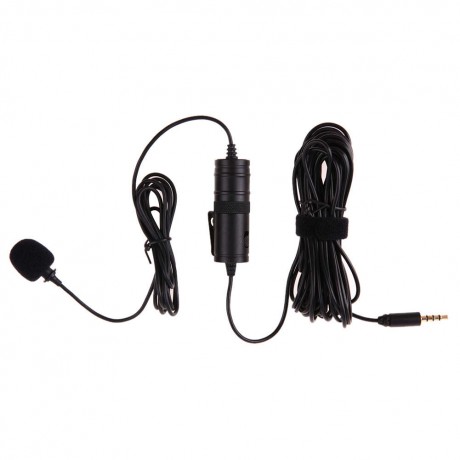 Boya Lavalier Lapel Omnidirectional Condenser Recording Microphone for iPho