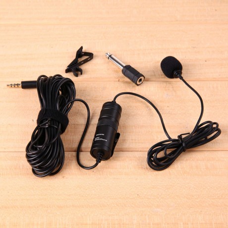 Boya Lavalier Lapel Omnidirectional Condenser Recording Microphone for iPho