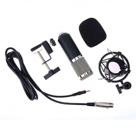 BM-800 Broadcasting Recording Condenser Microphone Arm Stand Kit