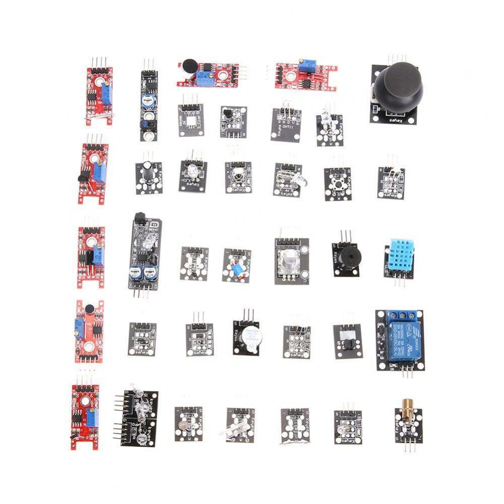 37 in 1 Sensors Kit Starters Laser Infrared Sound LED Modules