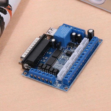 1pc MACH3 5 Axis CNC Port Stepper Motor Driver Controller Board