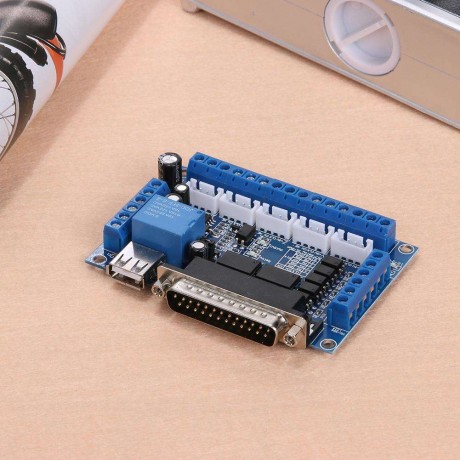 1pc MACH3 5 Axis CNC Port Stepper Motor Driver Controller Board