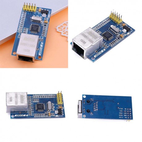 W5500 Ethernet Network Modules TCPIP 51STM32 SPI Interface Board Module