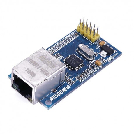 W5500 Ethernet Network Modules TCPIP 51STM32 SPI Interface Board Module