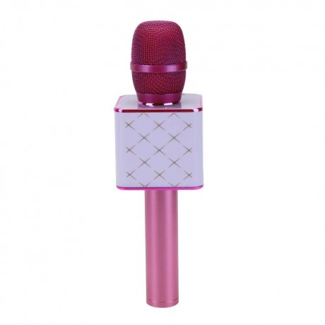 Q7 Wireless Bluetooth Karaoke Microphone Music Audio SpeakerPink