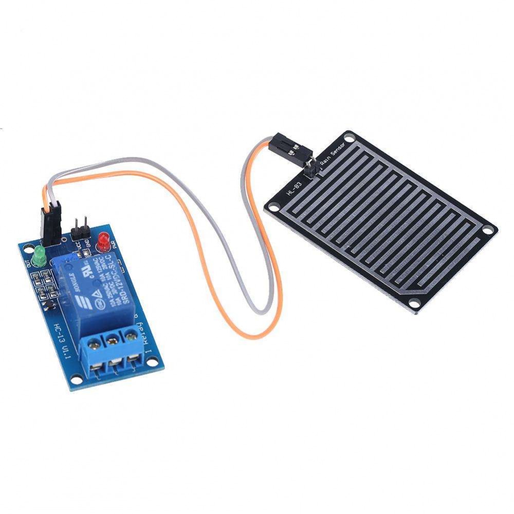 12V Raindrop Leaves Humidity Sensor Relay Module Switch