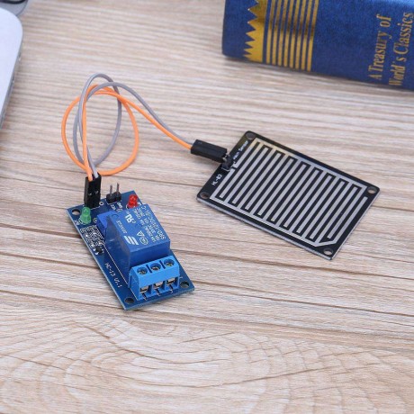 12V Raindrop Leaves Humidity Sensor Relay Module Switch