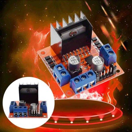 L298N Double H Bridge Motor Driver DC Stepper Robot Module