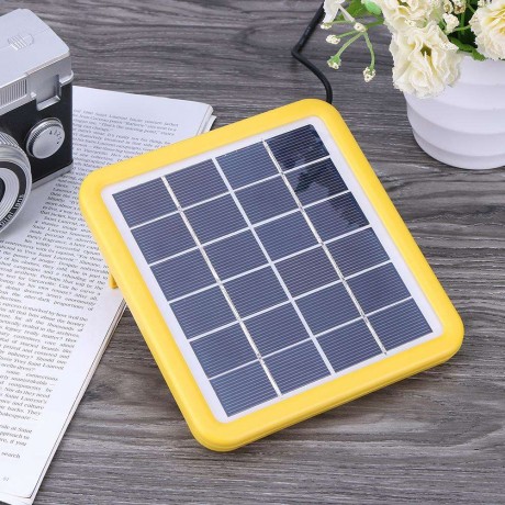 2W 6V Wired Polycrystalline PET  EVA Laminated Mini Solar Cell Panel