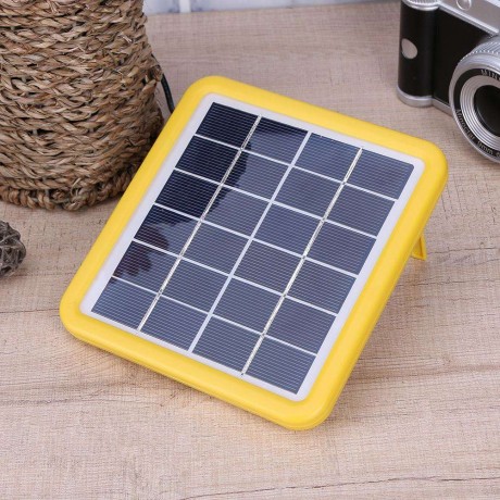 2W 6V Wired Polycrystalline PET  EVA Laminated Mini Solar Cell Panel