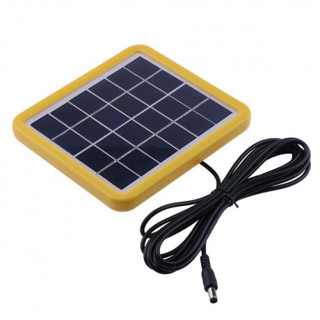 2W 6V Wired Polycrystalline PET  EVA Laminated Mini Solar Cell Panel