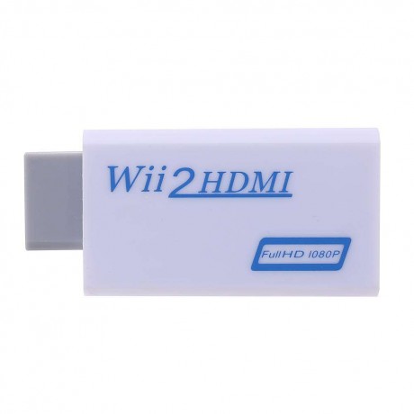 Full HD Wii To HDMI 1080P Upscaling Converter Adapter With 3.5 mm Audio Out