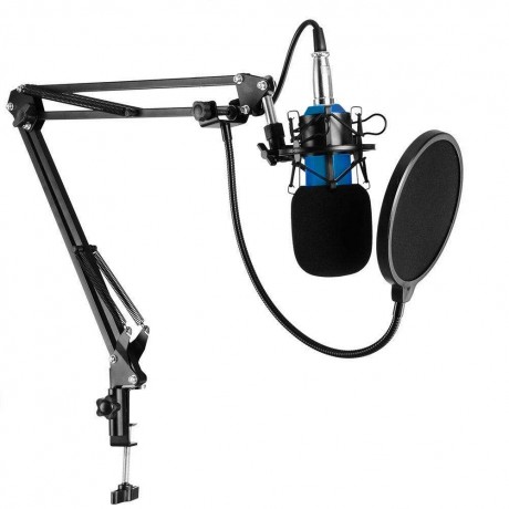 BM-800 Microphone 3.5mm Wired Condenser Sound Microphone for Recording