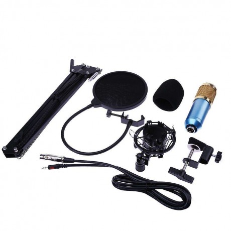 BM-800 Microphone 3.5mm Wired Condenser Sound Microphone for Recording