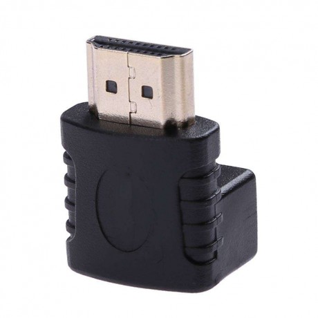 1080P HDMI Male to Female Right Angle 90 Degree Elbow Video AV Adapter