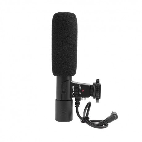 3.5mm Recording Microphone Digital Video DV Camera Studio Stereo Camcorder