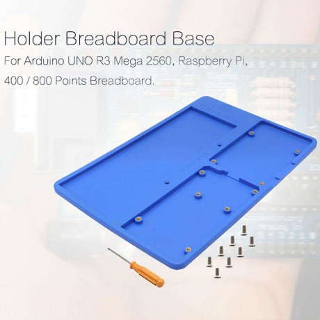 5 in 1 RAB Holder Breadboard ABS Base Plate UNO R3 MEGA2560