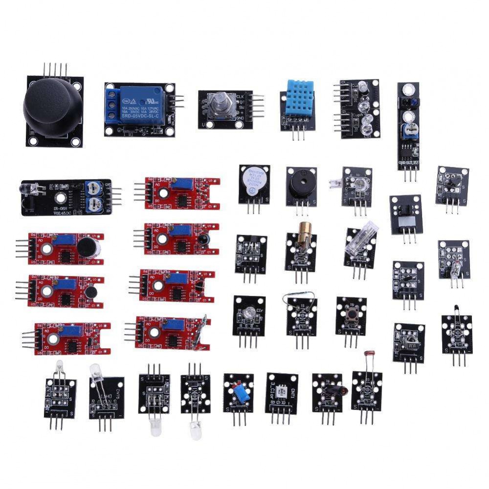 37pcs Sensor Module Kits for UNO R3 Mega2560 Mega328