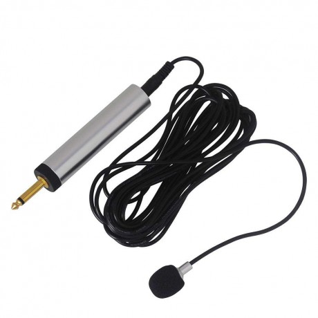 Mini Portable Wired Lapel Clip-on Microphone for Guitar Saxophone Trumpet