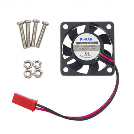 Brushless CPU Cooling Fan for RasPi 3 Model B 2 Model BB