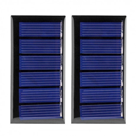 2pcs 3V 80mA Solar Panels Solar Drip Board DIY Solar Cells Phone Chargers