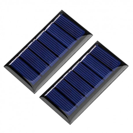 2pcs 3V 80mA Solar Panels Solar Drip Board DIY Solar Cells Phone Chargers