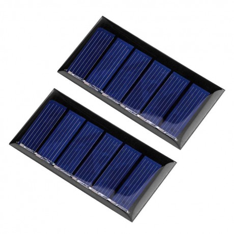 2pcs 3V 80mA Solar Panels Solar Drip Board DIY Solar Cells Phone Chargers