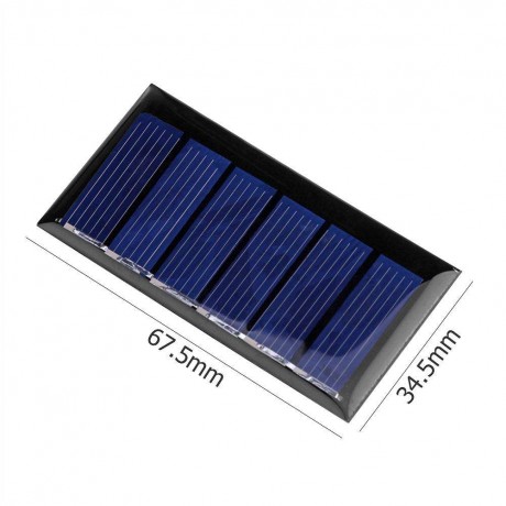 2pcs 3V 80mA Solar Panels Solar Drip Board DIY Solar Cells Phone Chargers