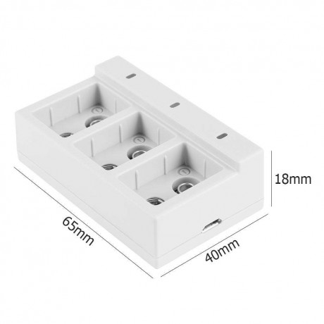 3 in 1 800mAh Li-Po Rechargeable Battery9V Smart USB Charger for Drones