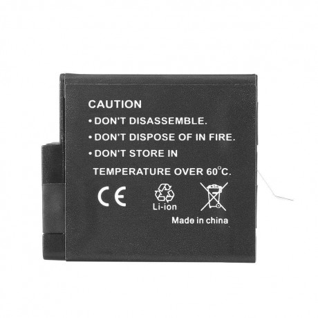 1220mAh 3.85V Li-ion Battery for Gopro Hero 5 6 7 BT-501 AHDBT-501 Black