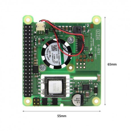 3 B POE HAT IEEE802.3af 5V 2.5A Ethernet Expansion Board